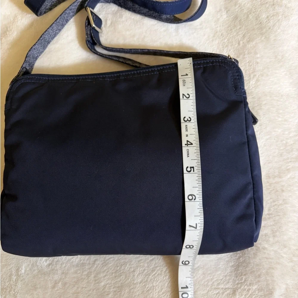 Vera Bradley Midnight Blue 3 Compartment Crossbody Bag‎